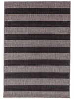 Mihran-Alfombra-tapete-SISALO-A-RAYAS-NEGRO-Textura-01