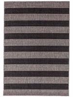 Mihran-Alfombra-tapete-SISALO-A-RAYAS-NEGRO-Textura-01