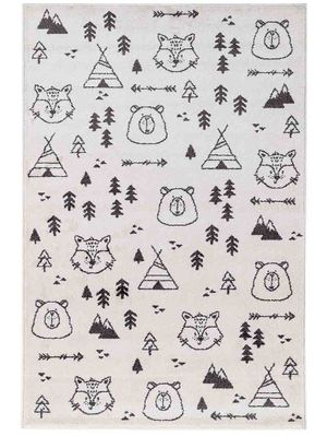 Tapete Decorativo Infantil Giocandi Crema