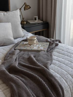 Manta Ussel Taupe