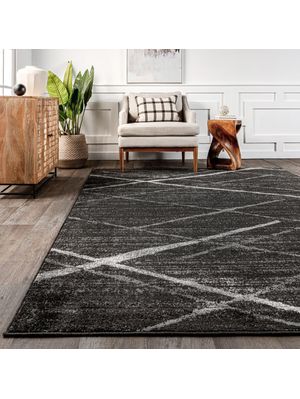 Tapete Decorativo Lattice Charcoal