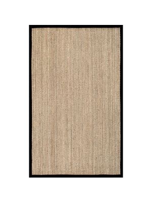 Tapete Decorativo Seagrass Border Black