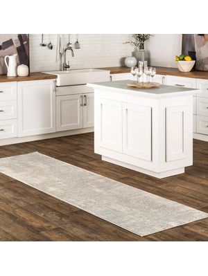 Tapete Decorativo Iris Abstract Light Grey