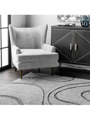 Tapete Decorativo Shaggy Dark Grey