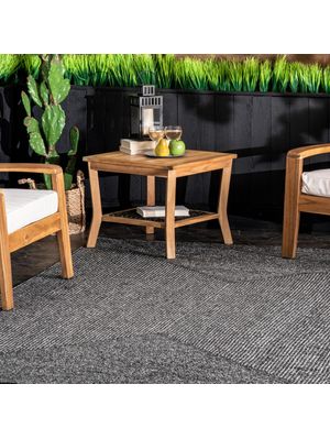 Tapete Decorativo Braided Charcoal