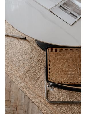 Tapete Decorativo Yute Basic Ayla Natural