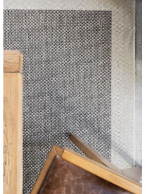 Tapete Decorativo Sísal Beige Con Guarda