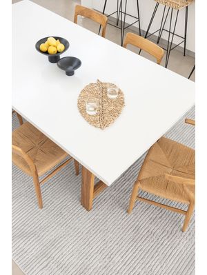 Tapete Decorativo Aloy Sara Gris