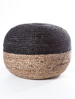 Landmark-Muebles-ATAWALPA YUTE NATURAL BLACK-Puff-0
